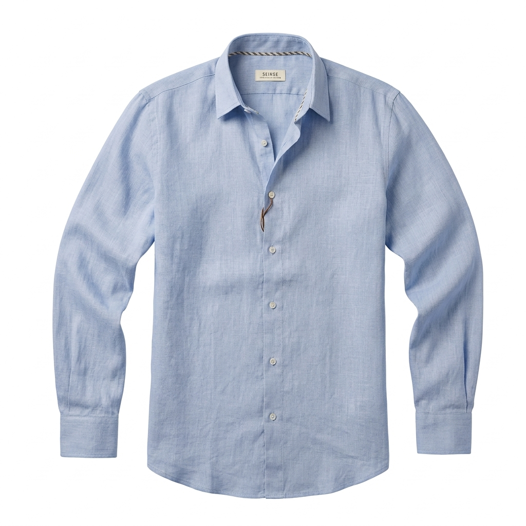 Camicia in Lino SSeinse – Eleganza Naturale e Comfort (Art. CE1081SS)