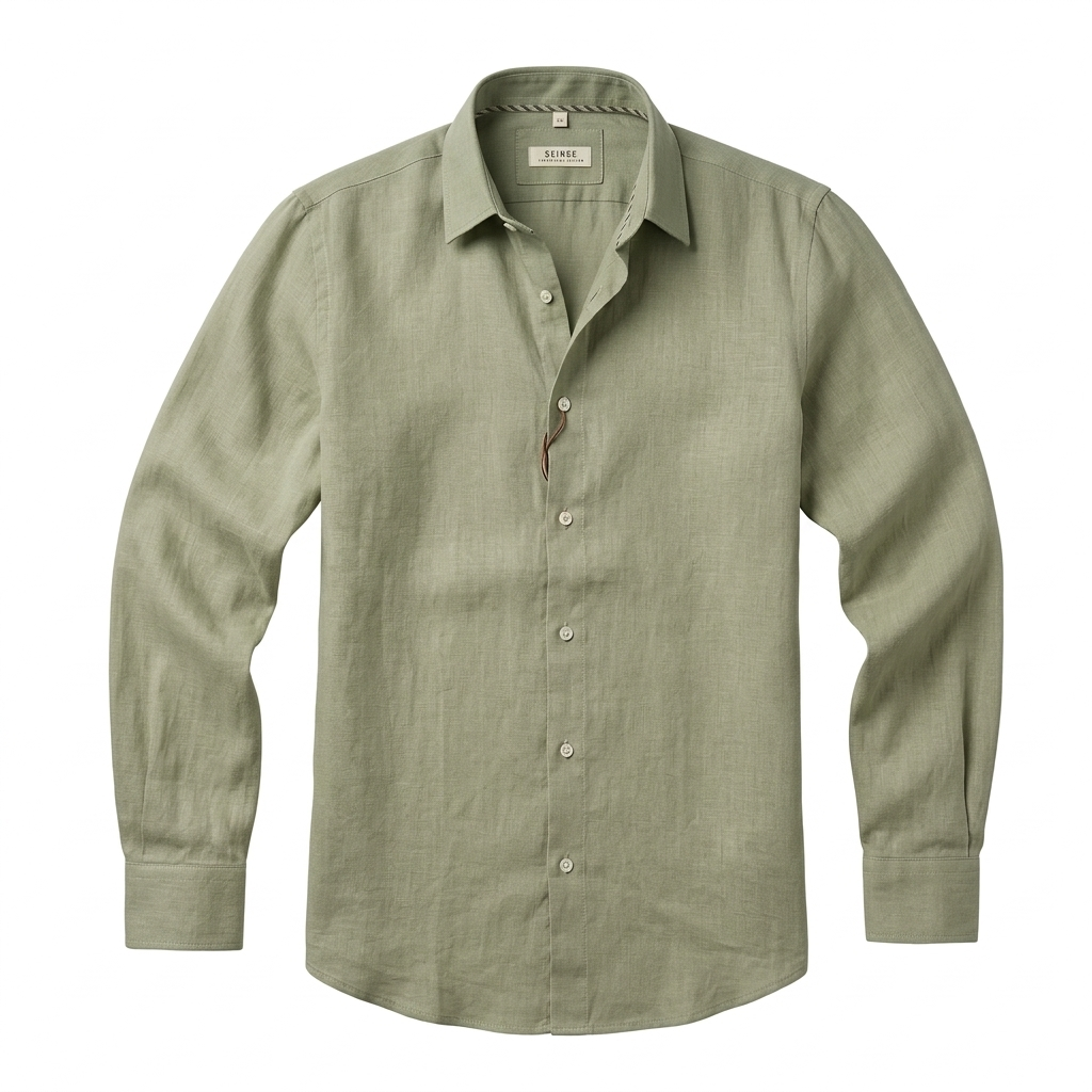Camicia in Lino SSeinse – Eleganza Naturale e Comfort (Art. CE1081SS)