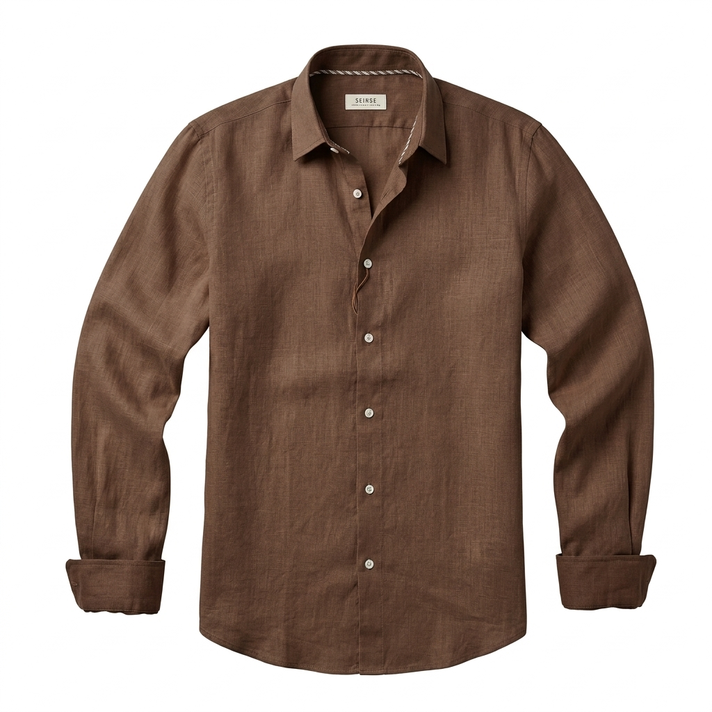 Camicia in Lino SSeinse – Eleganza Naturale e Comfort (Art. CE1081SS)