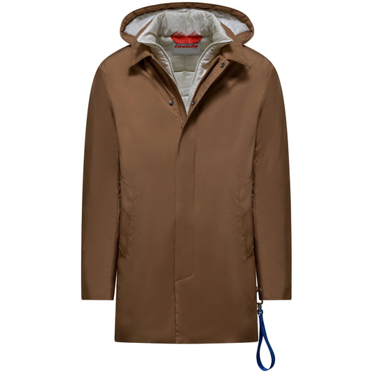 Giubbino parka Invicta imbottito con cappuccio staccabile