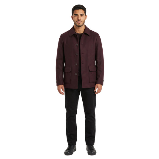 Giacca in Panno di Lana Sarti - Modello Field Jacket