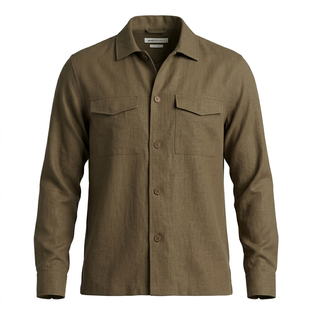 Camicia Hamaki-Ho - Overshirt in Misto Lino