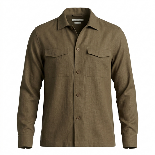 Camicia Hamaki-Ho - Overshirt in Misto Lino