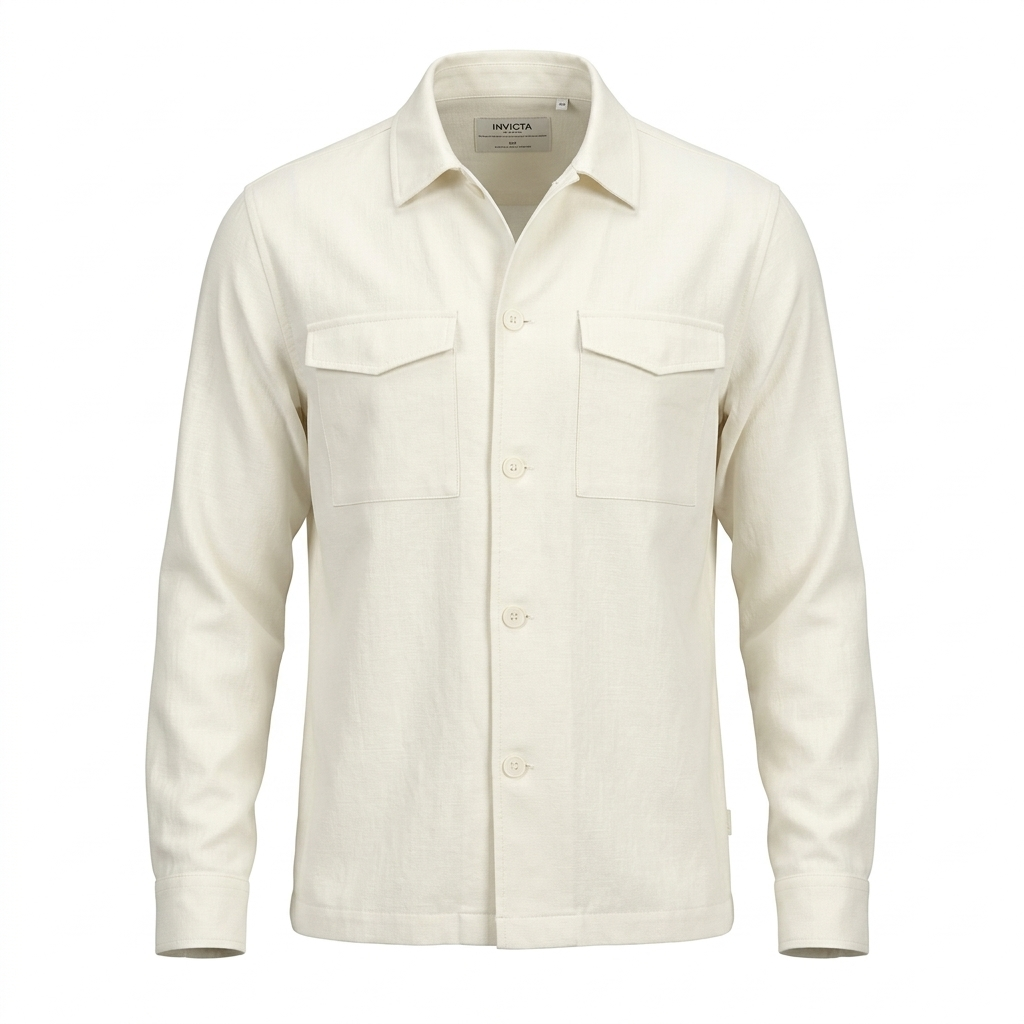 Camicia Hamaki-Ho - Overshirt in Misto Lino