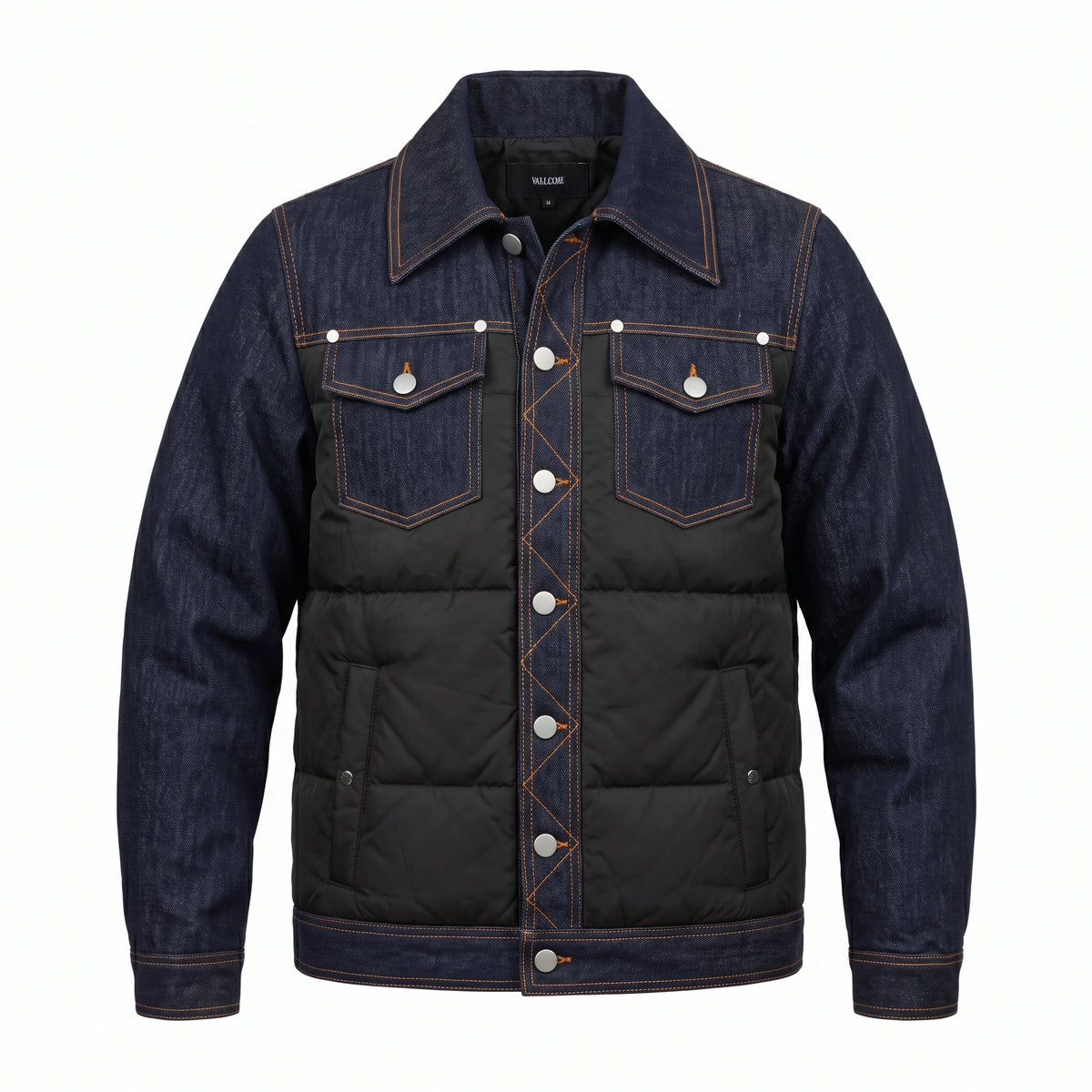 Giubbino Ibrido Denim e Piumino SOLDIER Modello Soldier