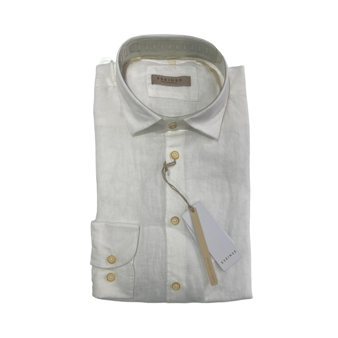 Camicia SSeinse in lino CE910SS