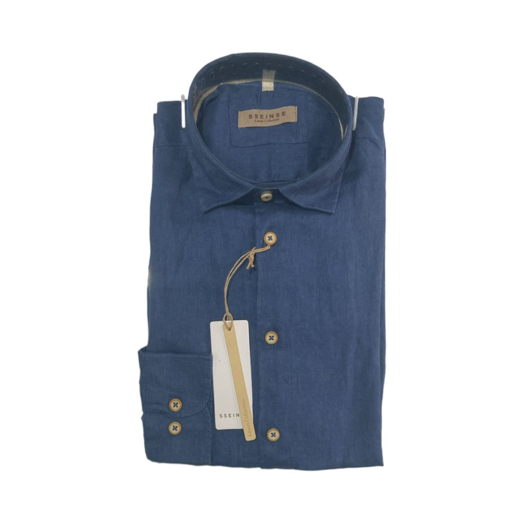 Camicia SSeinse in lino CE910SS