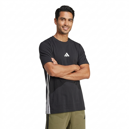 T-shirt Adidas  - nera - regular fit cotone