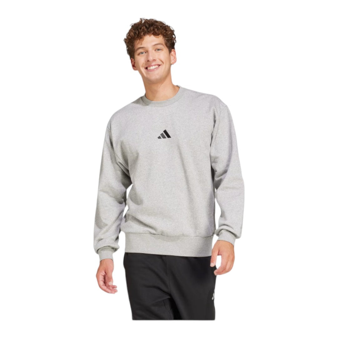 Felpa Adidas ESS - girocollo - grigio