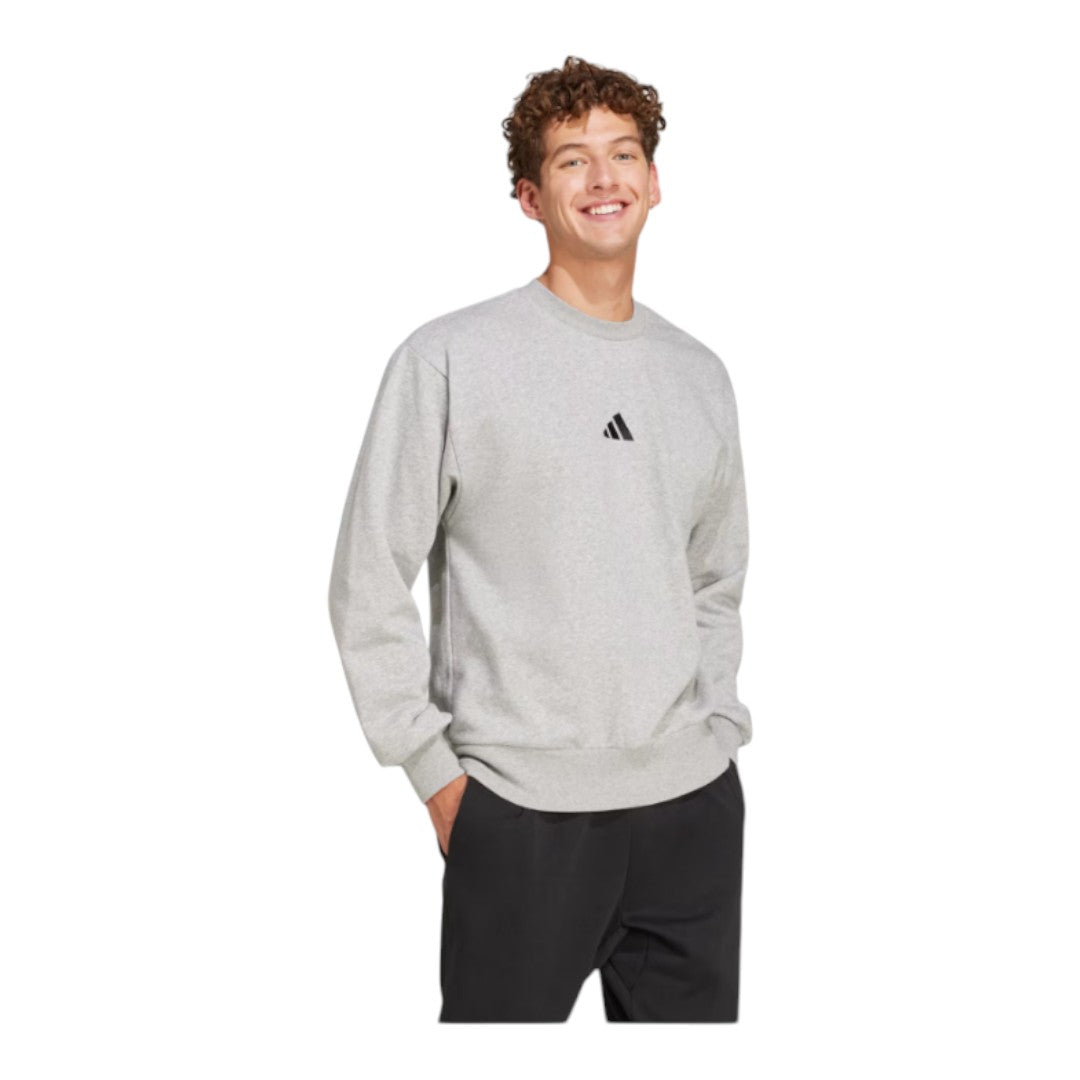 Felpa Adidas ESS - girocollo - grigio