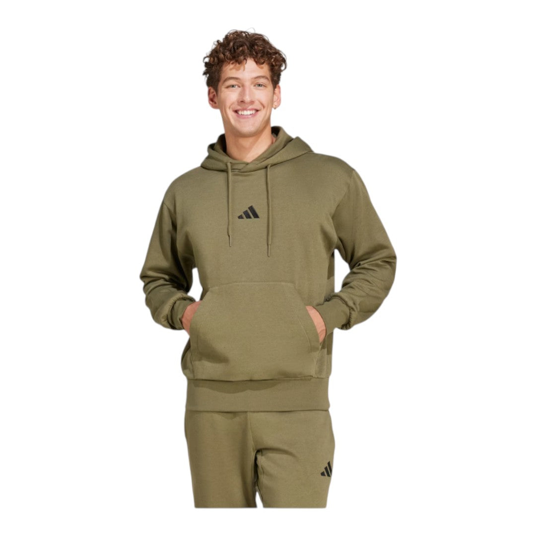 Felpa Adidas con cappuccio felpata - green