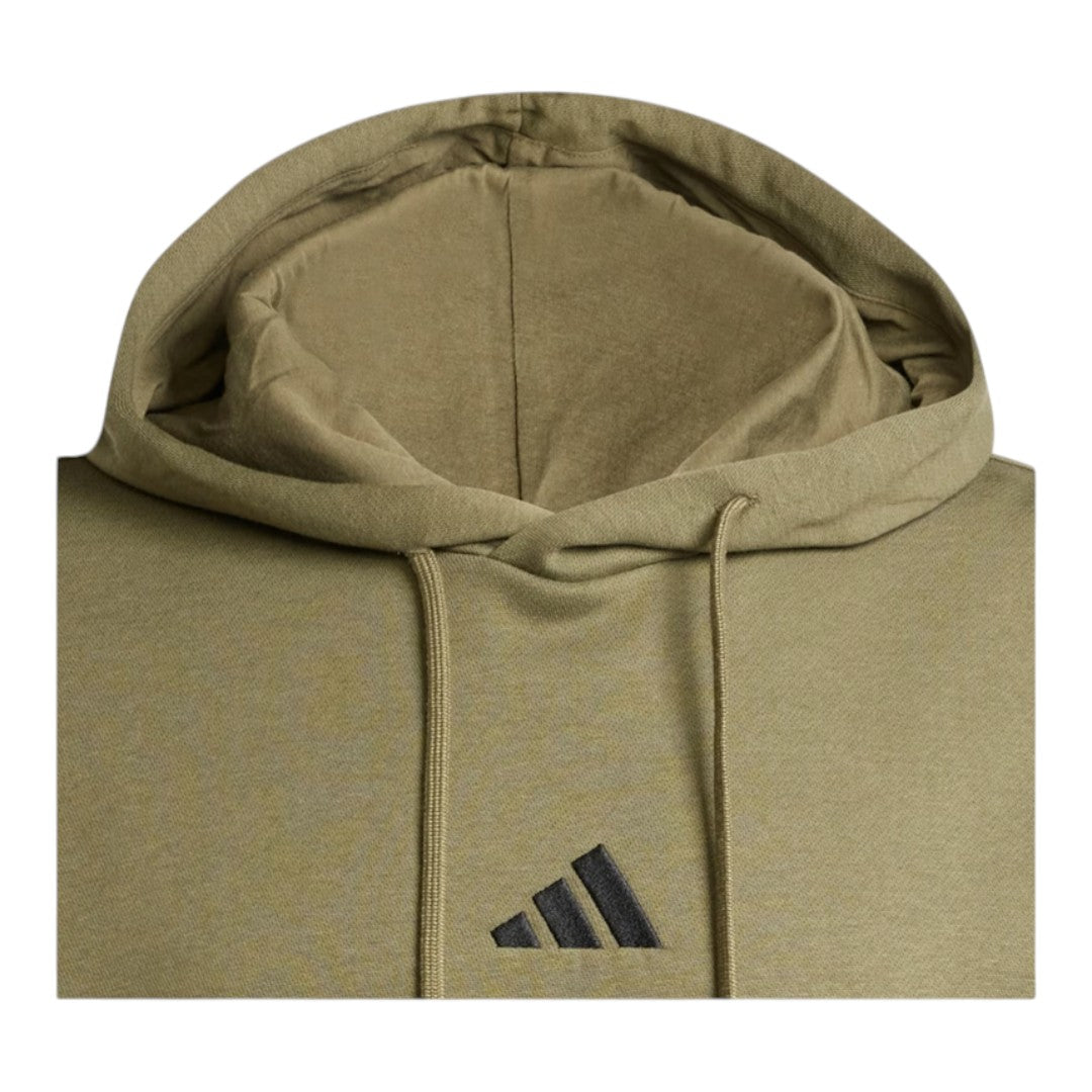 Felpa Adidas con cappuccio felpata - green