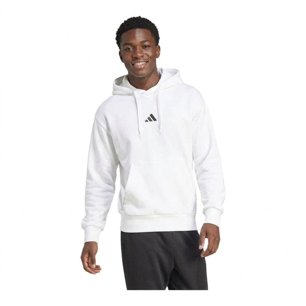 Felpa Adidas con cappuccio felpata - white