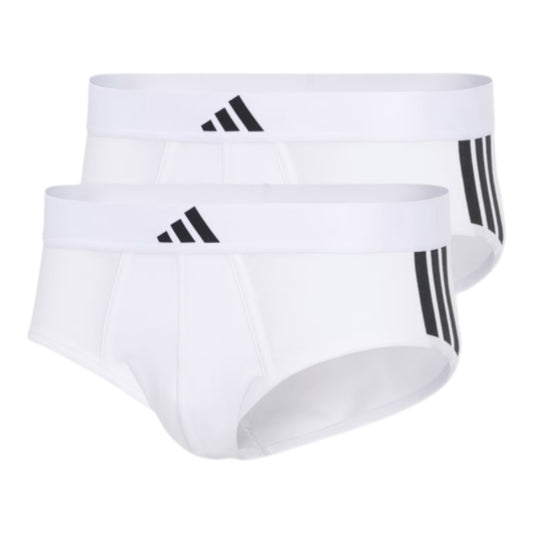 Slip Adidas Active Flex Cotton 3 Stripes a vita bassa - confezione da 2 pezzi