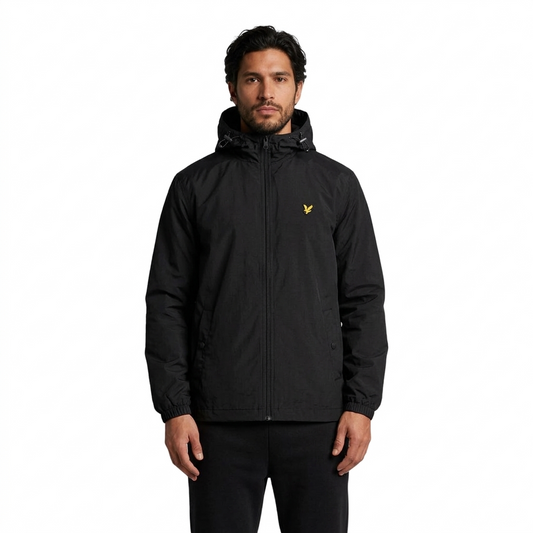 Giubbino Lyle&Scott con cappuccio resistente all'acqua