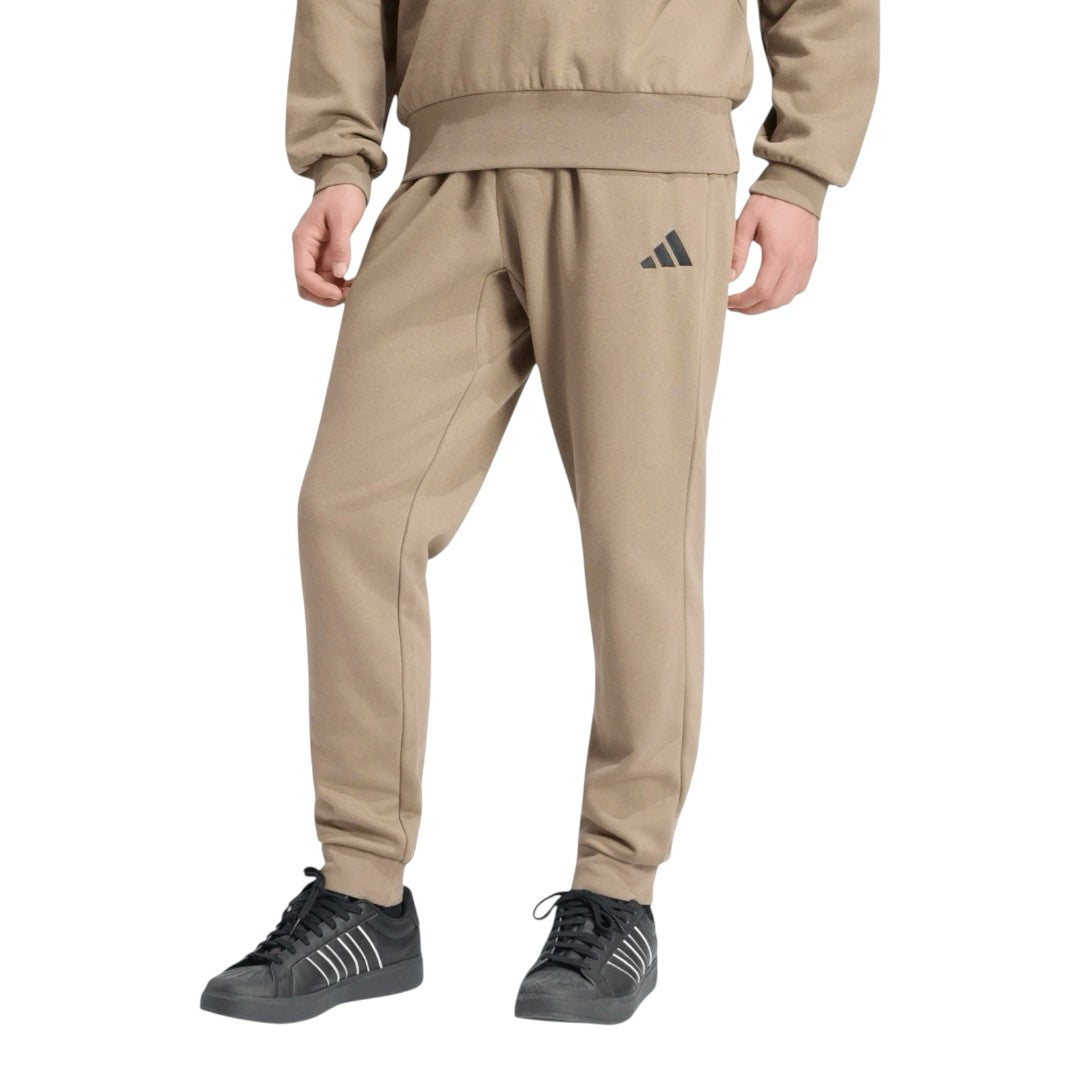 Jogger Adidas ESS felpato - beige
