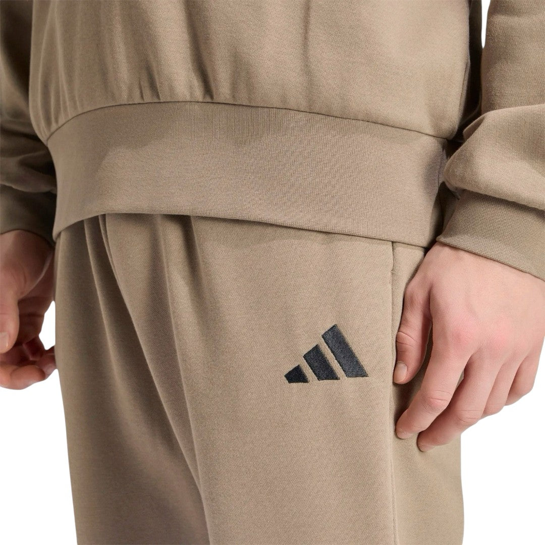 Jogger Adidas ESS felpato - beige