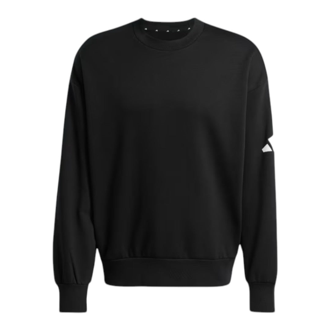 Felpa Adidas girocollo felpata - ESS loose - black