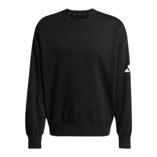 Felpa Adidas girocollo felpata - ESS loose - black