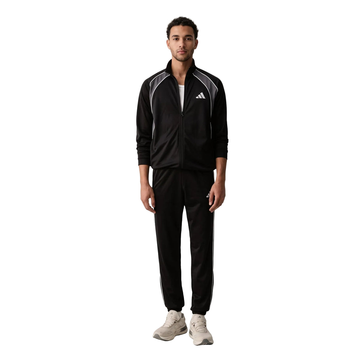 Tuta Adidas Colorblock - black