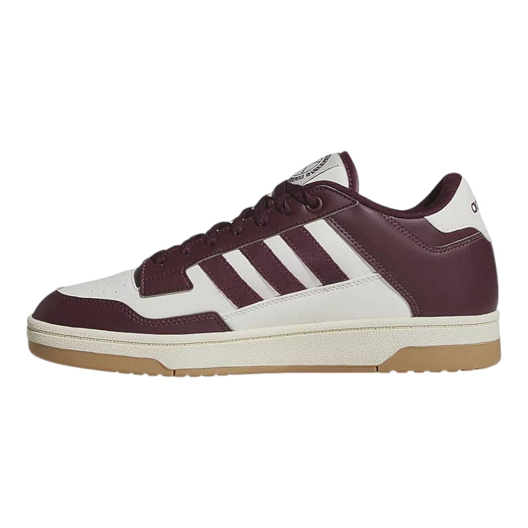 Scarpe Adidas Rapid Court Low - Bianco Bordò