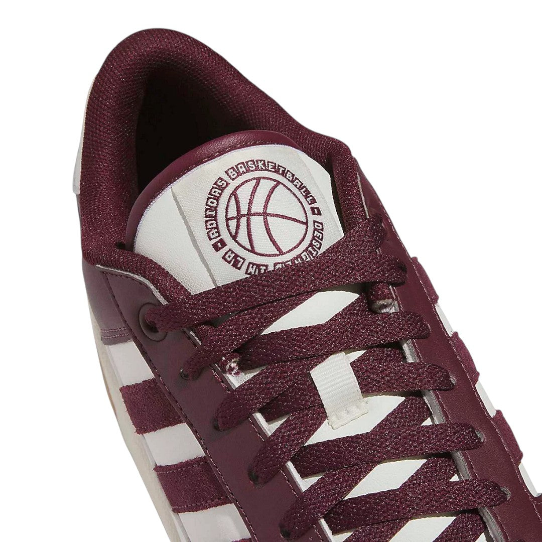 Scarpe Adidas Rapid Court Low - Bianco Bordò