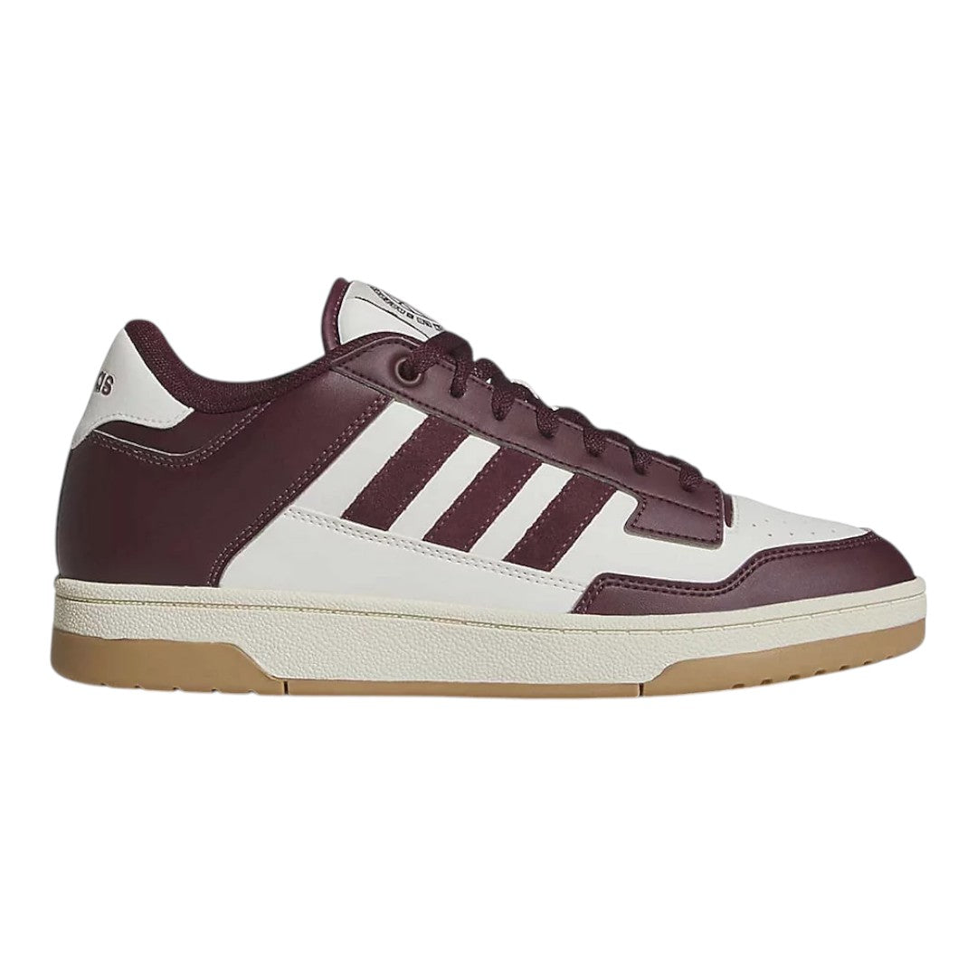 Scarpe Adidas Rapid Court Low - Bianco Bordò