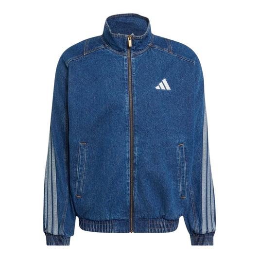 Giubbotto Adidas jeans - 3 strips Performance - blu