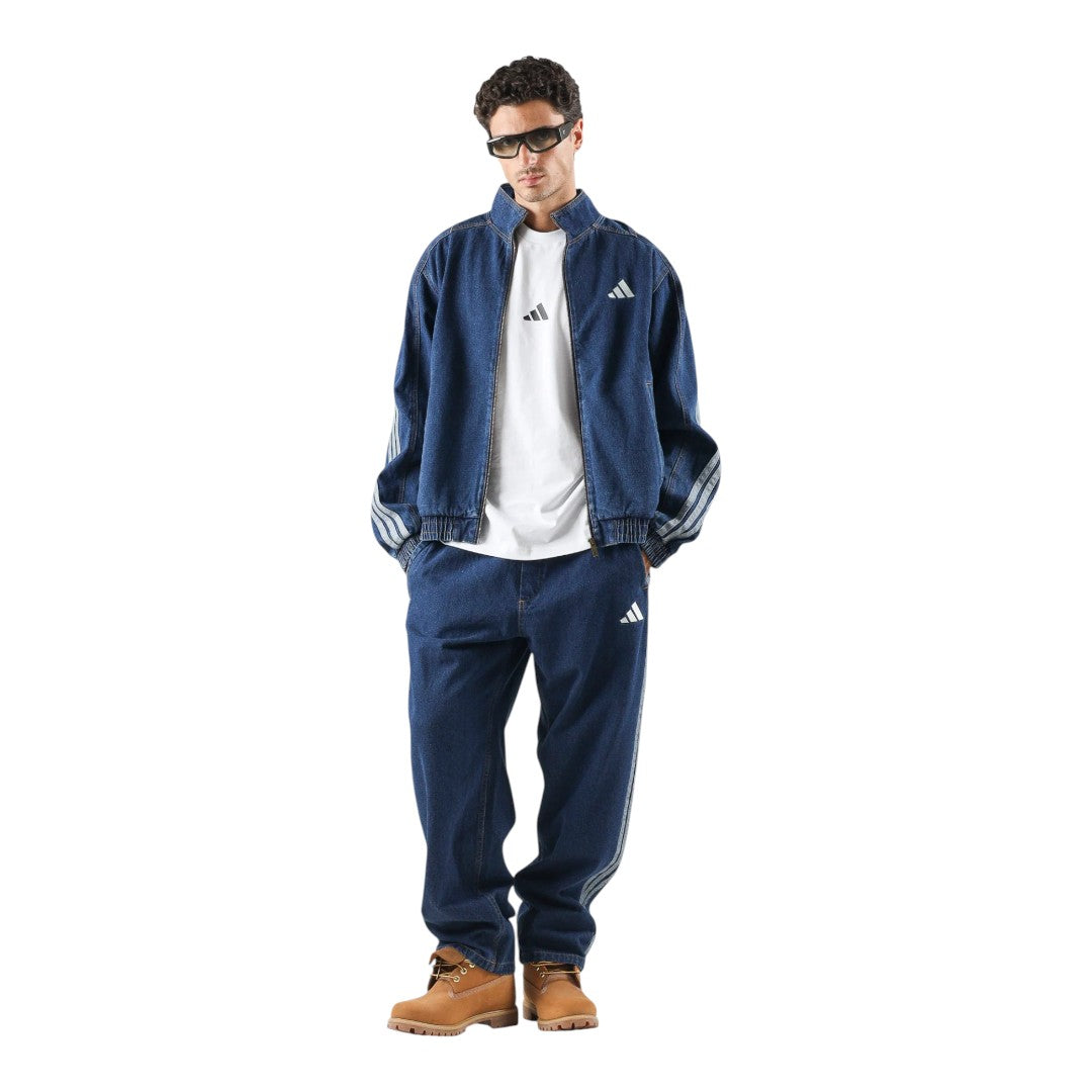 Jogger Adidas in jeans - Performance -blu
