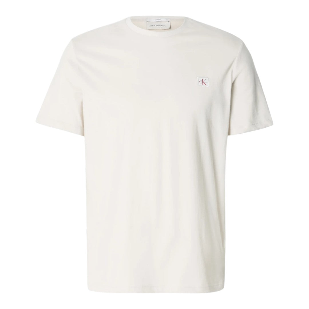 T-shirt Calvin Klein in cotone con stemma