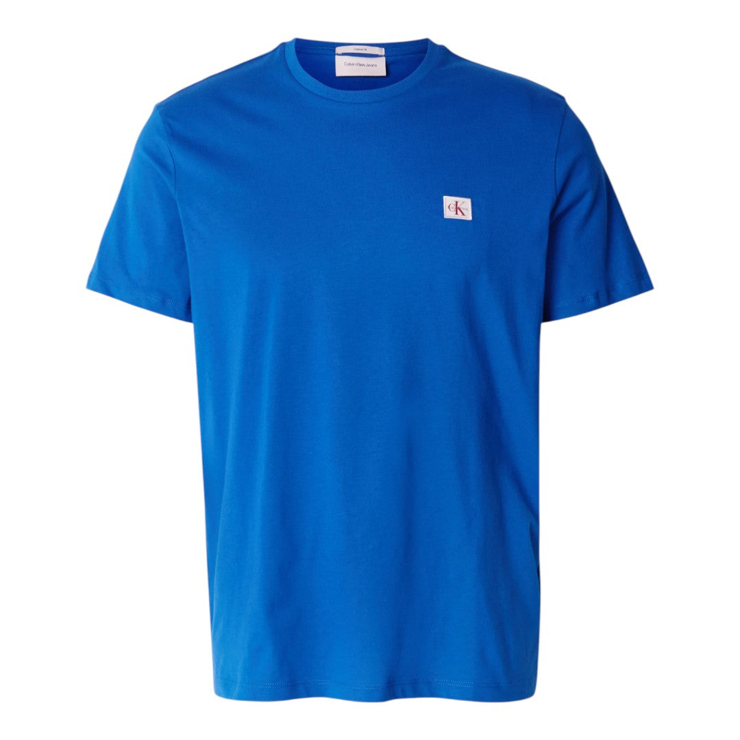 T-shirt Calvin Klein in cotone con stemma