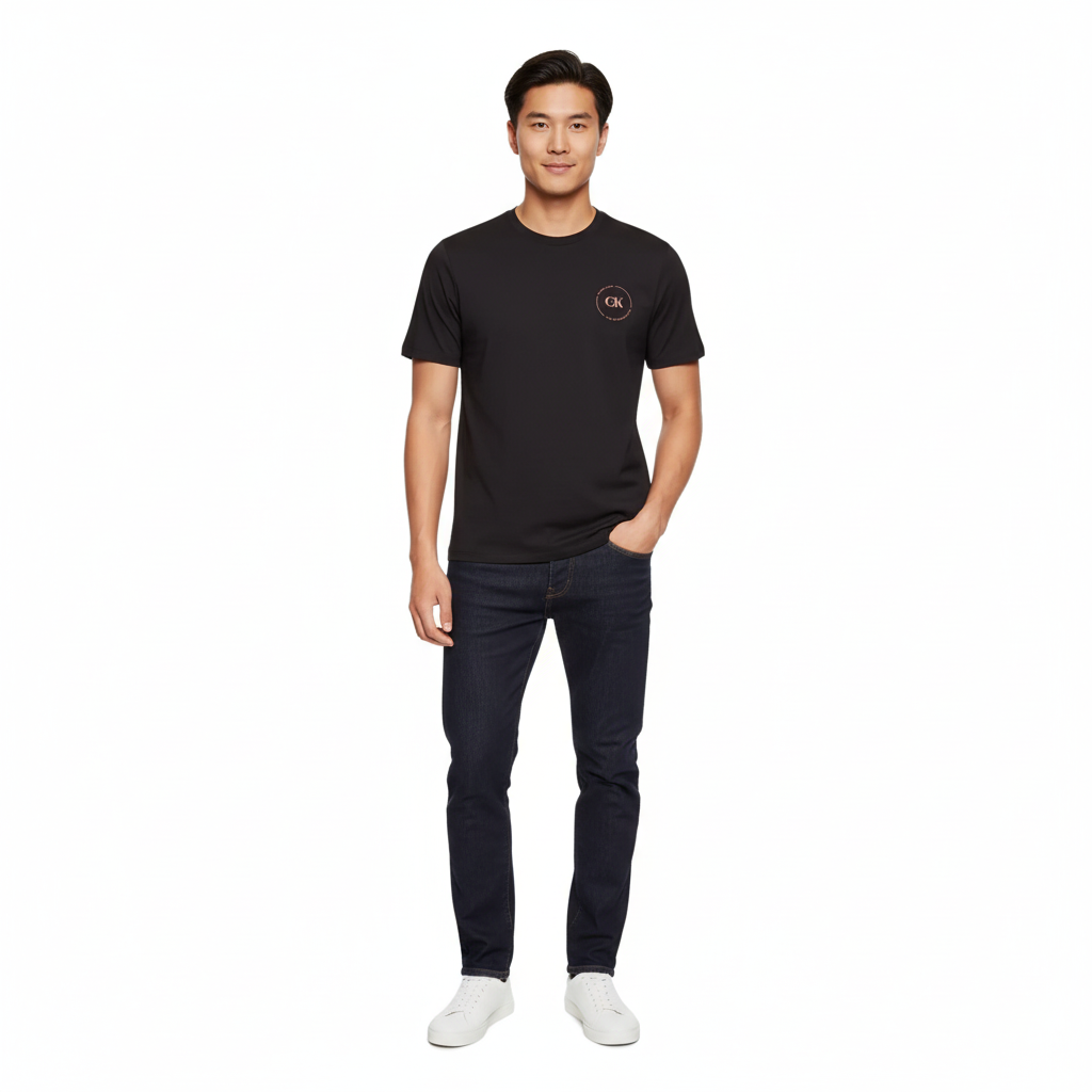 T-shirt Calvin Klein Logo Circle