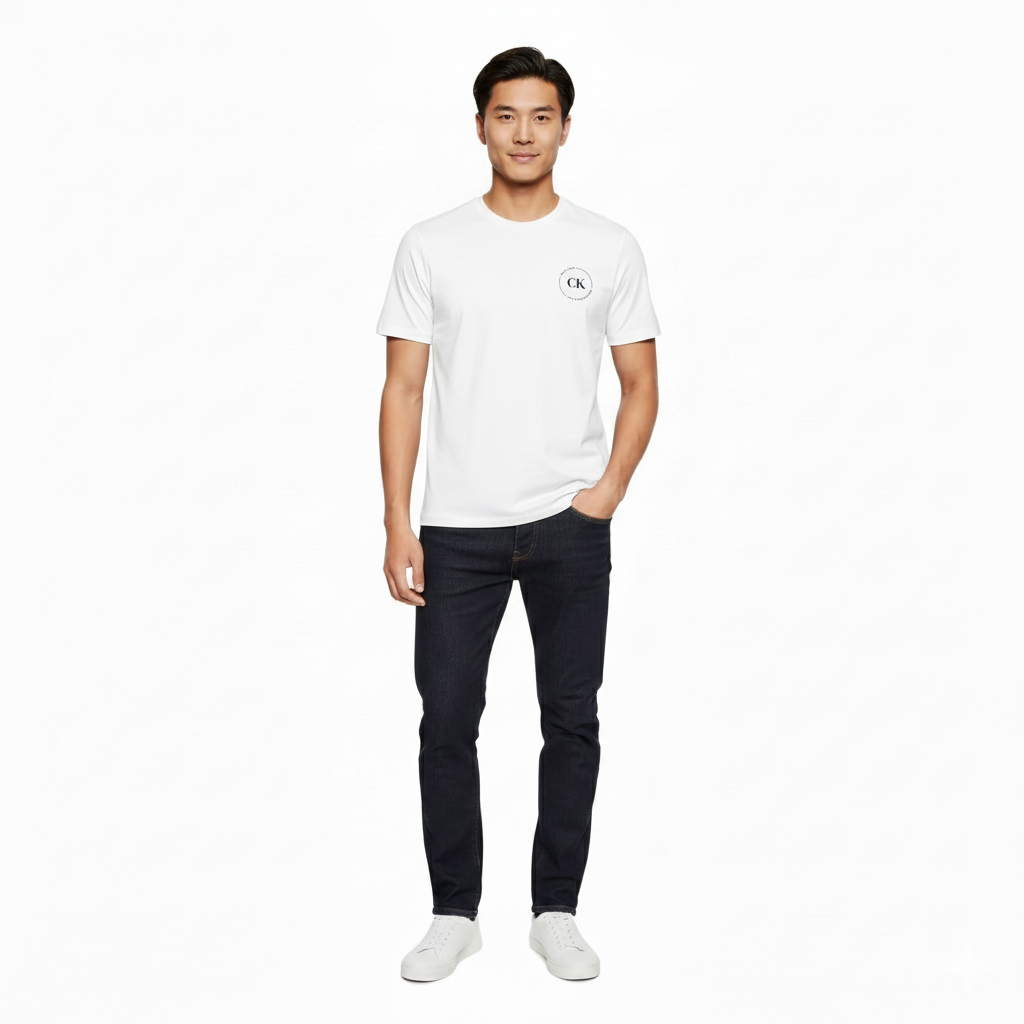 T-shirt Calvin Klein Logo Circle