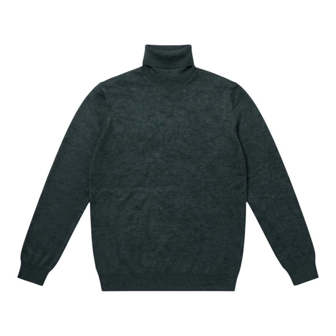 Maglione collo alto lana rasata Hamaki-Ho