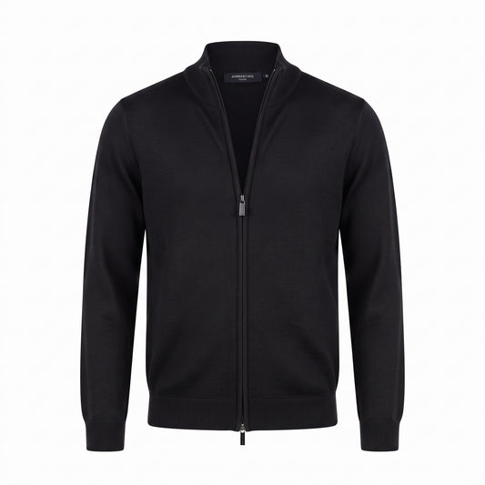 Cardigan HAMAKI-HO Mezzo Collo Full Zip