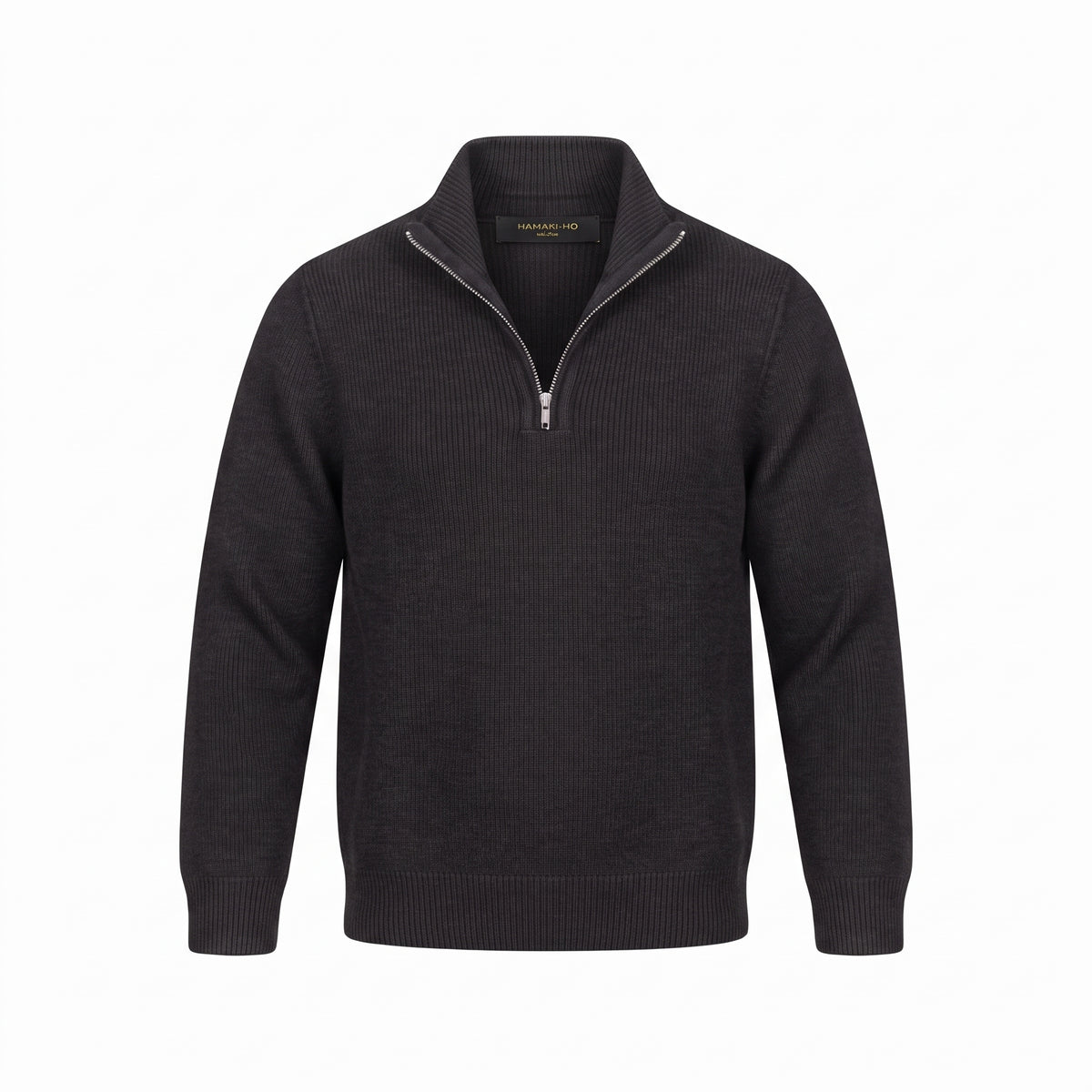 Maglione mezzo collo con zip Hamaki-Ho