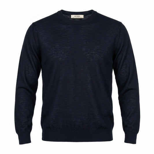 Maglia Girocollo in Lana Extrafine SEINSE Extrafine Merino