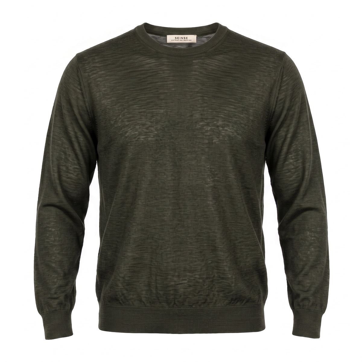 Maglia Girocollo in Lana Extrafine SEINSE Extrafine Merino