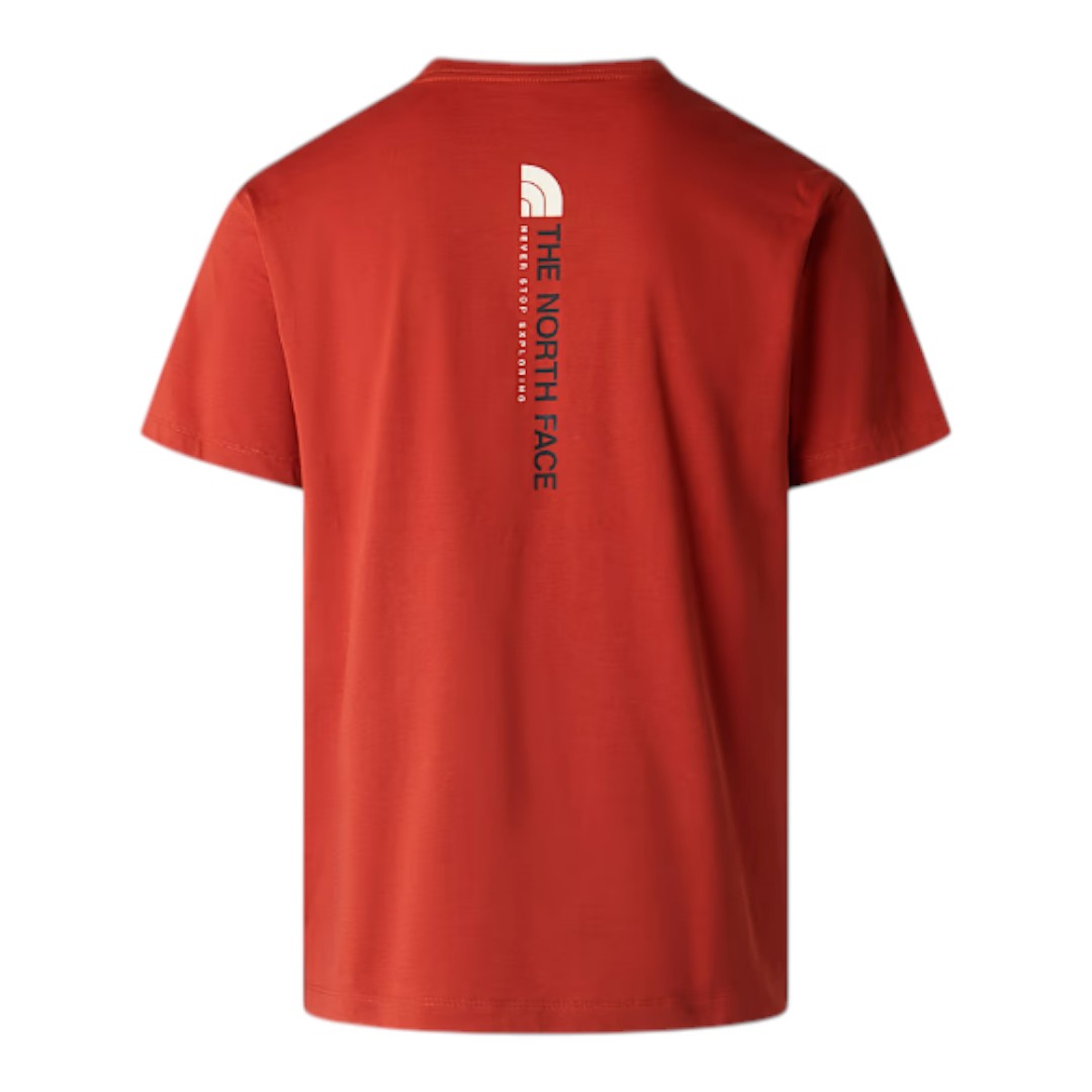 T-shirt The North Face - Vertical Regular con grafica da uomo