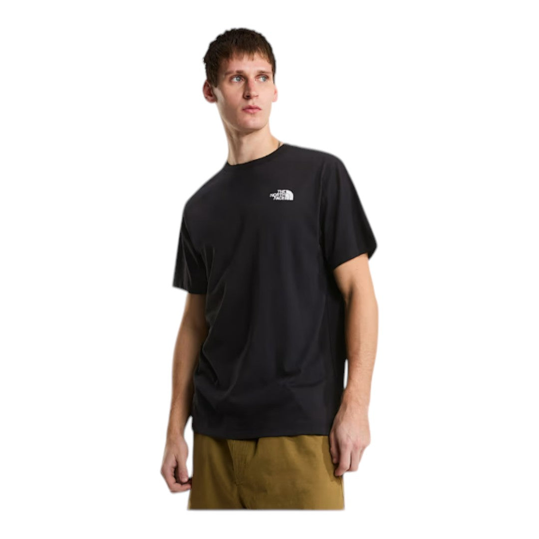 T-shirt The North Face - Vertical Regular con grafica da uomo