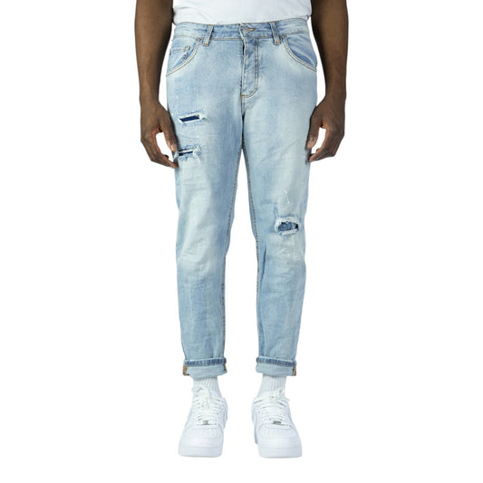 Jeans Soldier – Light Blue Wash con Dettagli Destroyed