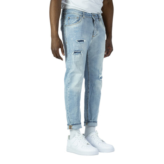 Jeans Soldier – Light Blue Wash con Dettagli Destroyed
