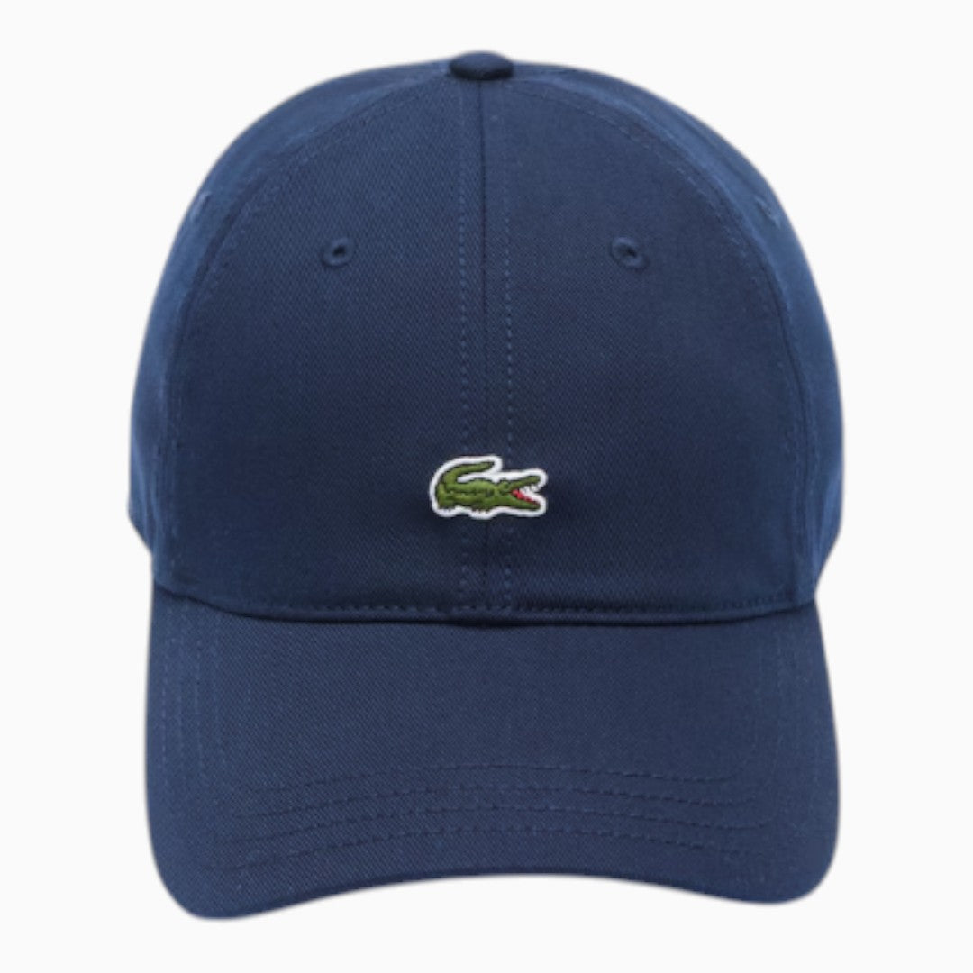 Cappellino Lacoste in twill di cotone