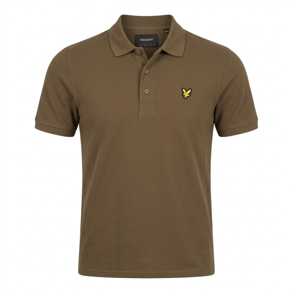 Polo LYLE & SCOTT mezza manica in tessuto piquet