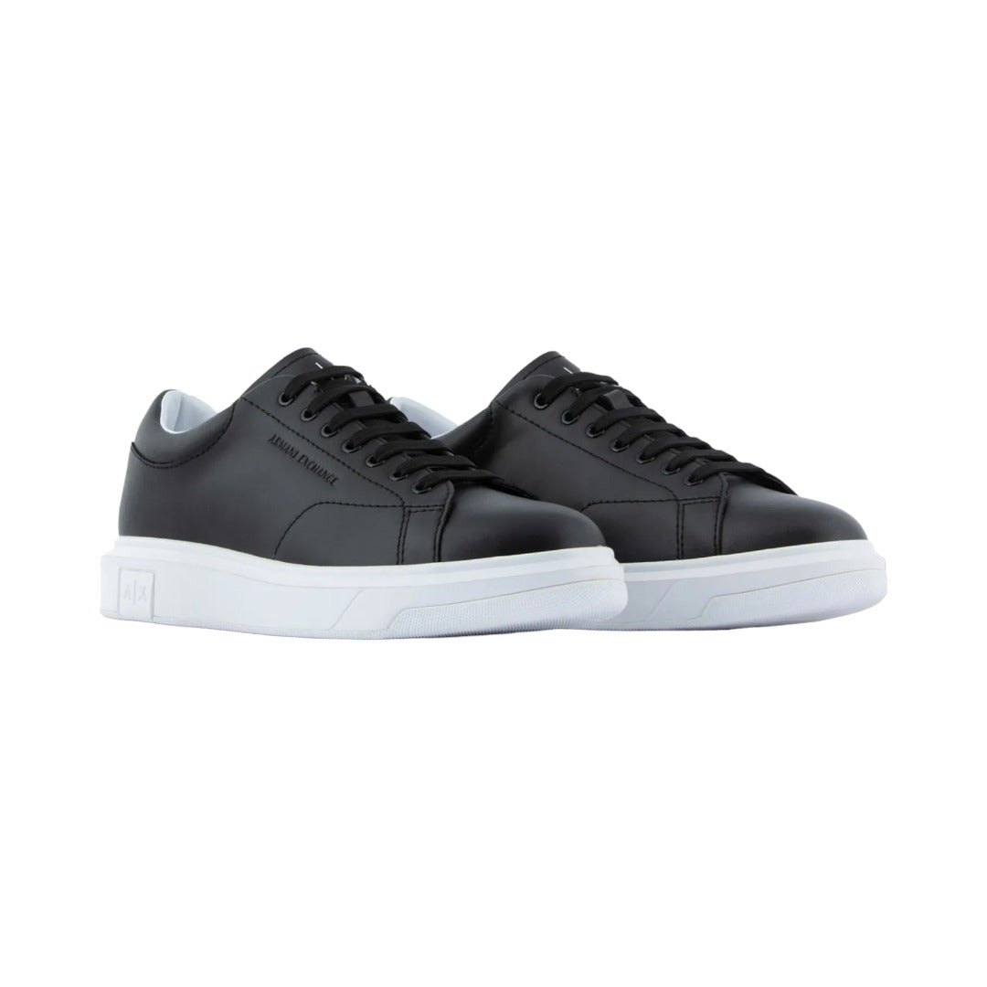 Scarpe Armani Exchange Sneakers in action leather XUX123