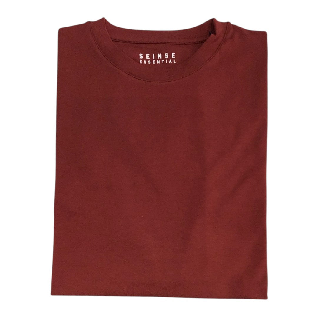 T-Shirt Seinse Essential - Girocollo in Cotone Premium