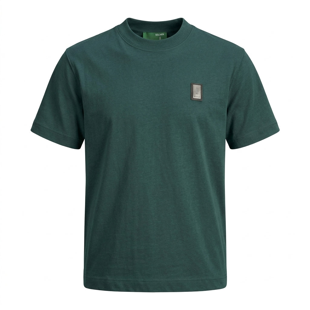 T-shirt mezza manica SOLDIER Collezione Premium Heavyweight