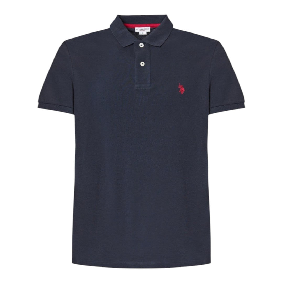 Polo U.S. Polo Assn. - Shirt a maniche corte in cotone piquet