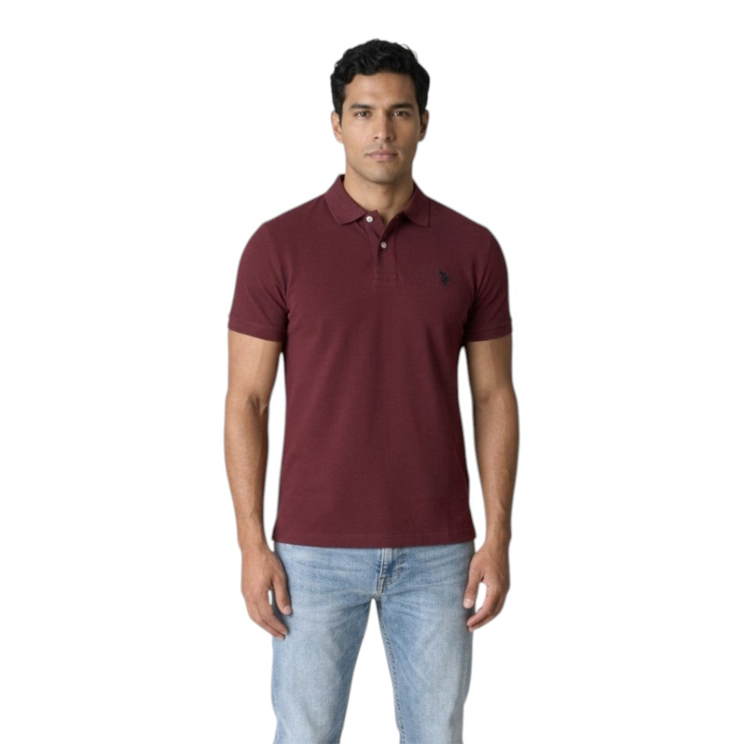 Polo U.S. Polo Assn. - Shirt a maniche corte in cotone piquet