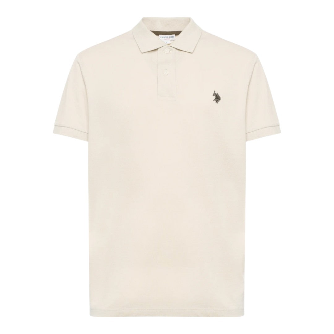 Polo U.S. Polo Assn. - Shirt a maniche corte in cotone piquet